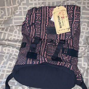 NWT Burton Tribal Backpack with laptop pocket